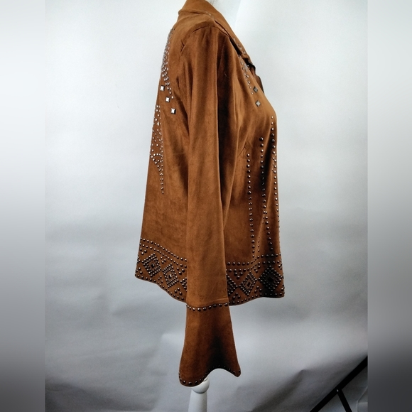 Rocking G Conac Studded Blouse , Size M - Picture 2 of 7